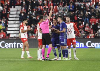 El Pucela ya ha jugado 95 minutos con uno menos