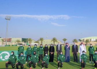 Así ha empezado la 'clandestina' liga femenina en Arabia Saudí