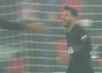 El 'frame' de vídeo del primer gol de Messi en la Ligue 1 que puede inquietar al madridismo