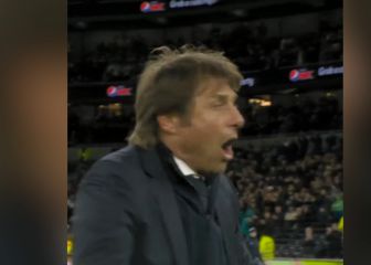 ¿Sobreactuación o necesario? El show de Conte tras ganar su primer partido con el Tottenham