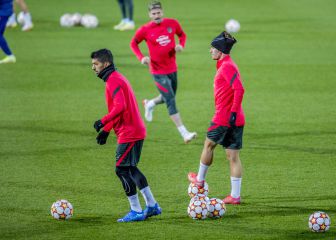 Luis Suárez y Griezmann, pareja de ataque frente al Milan