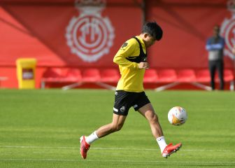 Take Kubo ya entrena en grupo