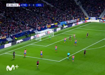 El gol del Milan que puede entrar de lleno en la historia negra del Atlético