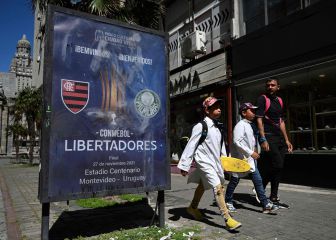 Formación posible de Palmeiras y Flamengo en la Final de la Copa Libertadores