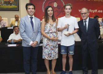 César Palacios dinamita el derbi de Juveniles con un 'hat-trick'