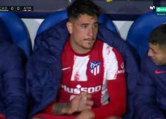 Giménez se va mareado del campo