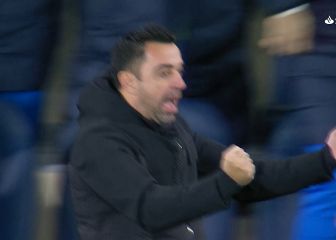 La sentida celebración de Xavi con el 1-2 que enamorará a los culés