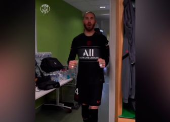 Ramos comparte su entrada al vestuario y se nota su liderazgo