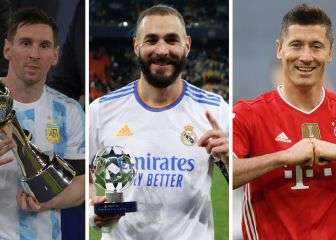 Messi, Benzema o Lewandowski: ¿Quién es tu favorito para ganar el Balón de Oro 2021?
