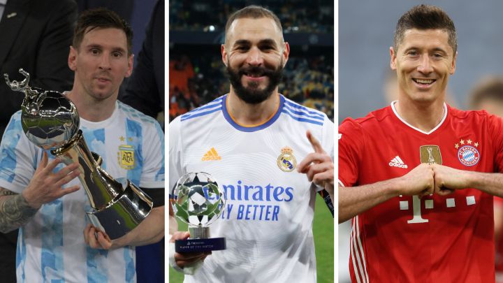Messi, Benzema o Lewandowski: ¿Quién es tu favorito para ganar el Balón de Oro 2021