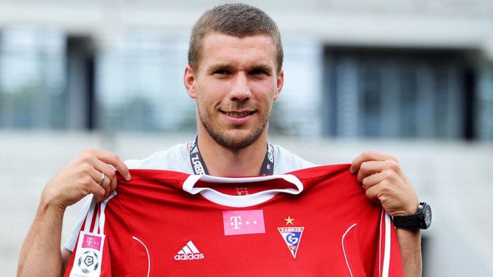  Podolski, un campeón del mundo en la liga polaca