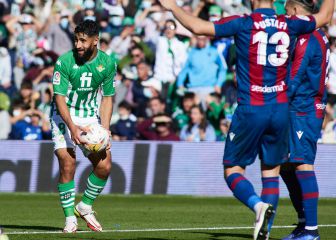 Fekir y el guiño a su renovación:
