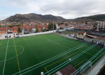 Bordalás labró su carrera en campos como el del Utrillas