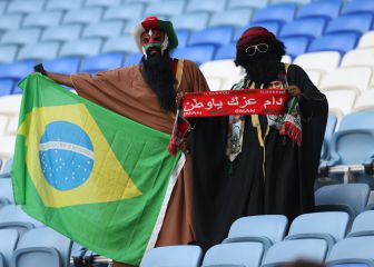La Copa Árabe deja curiosas imágenes en las gradas