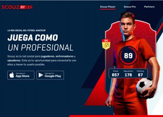 Scouz by AS: muestra tu talento y cumple tu sueño de ser futbolista