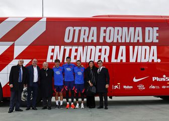 Así es el nuevo autobús del Atlético: 