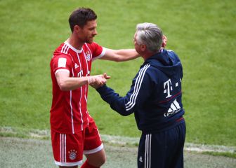 Xabi Alonso piropea a Ancelotti