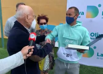 La Oliva rinde homenaje a Jonathan Sesma por su trayectoria deportiva