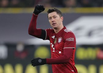 Lewandowski tumba a Haaland
