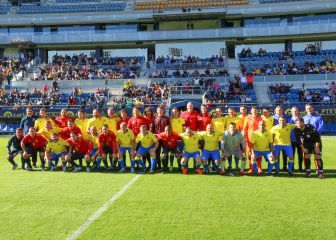 Las Leyendas de la selección española se dieron cita en Cádiz