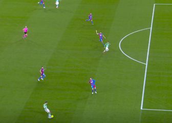 El gol anulado a Juanmi en el Barcelona vs. Betis