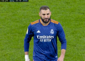 Así fue la lesión de Karim Benzema en el Reale Arena