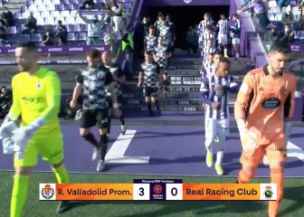 El Valladolid Promesas golea al Racing de Santander