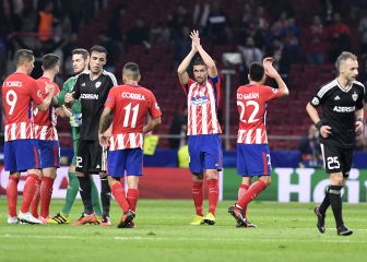 Cuáles fueron las últimas veces que el Atlético fue eliminado en fase de grupos de la Champions