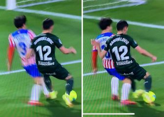 El Leganés, indignado por el penalti no señalado sobre Lazar