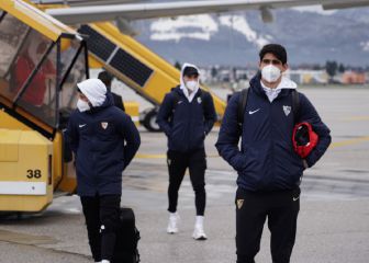 Salzburgo recibe al Sevilla nevada y confinada