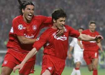 Xabi y el discurso de Benítez en la final de Estambul: 