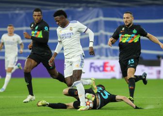 El Madrid pidió penalti a Vinicius; para Iturralde, 