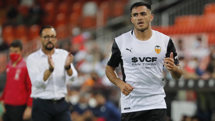 Maxi Gómez vuelve al área y recupera el gol que necesita