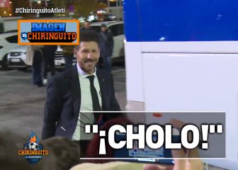 Palos a Simeone por su comportamiento con la afición