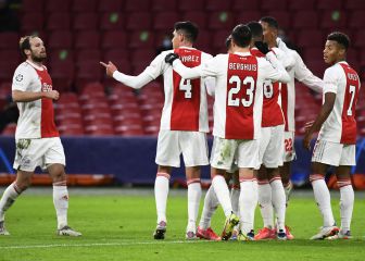 Goleada del Ajax al Sporting para el pleno en fase de grupos