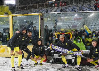 ¡La nieve aplaza el partido!