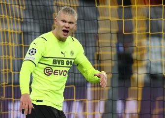 El enfado de Haaland tras su adiós a la Champions