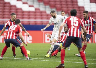 Derbi madrileño: lesionados y sancionados para el Real Madrid - Atlético