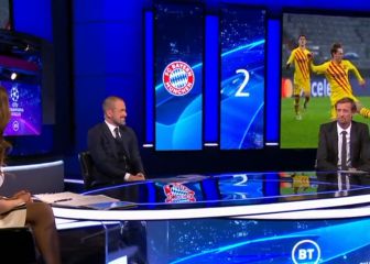 Mofa total al descanso en la TV inglesa con una posible remontada del Barça