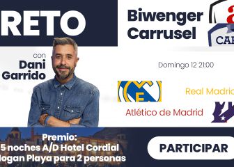 ¡El derbi madrileño se juega en el Reto Biwenger Carrusel con 5 noches de hotel para el campeón!