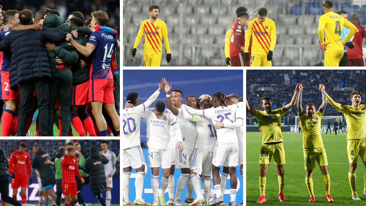 Madrid, Atleti and Villarreal ‘fish’ with Barça and Sevilla eliminated thumbnail