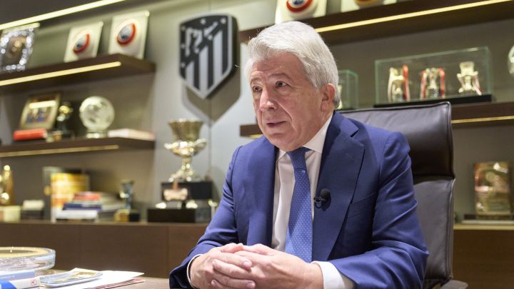 Enrique Cerezo: "El Atlético se crece ante las adversidades"