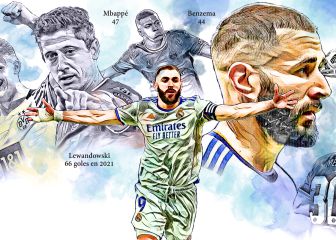 Benzema, el nueve con alma
de diez que ya es leyenda