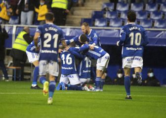 Ziganda alaba a los
canteranos: “Son referentes dentro del Oviedo”