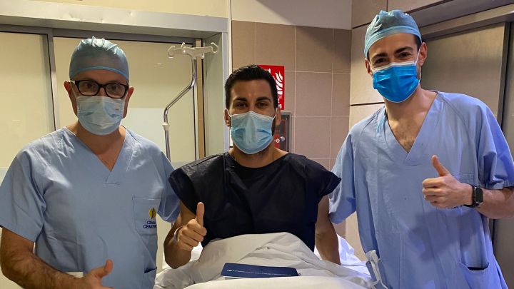 Fede Vico pasa por quirófano para tratarse su lesión en la rodilla