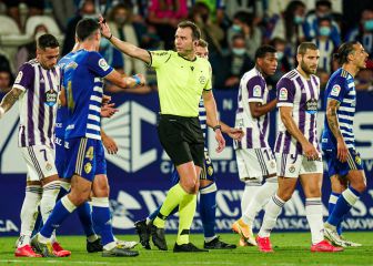 López Toca repite con el Pucela, al que le pitó penalti en El Toralín