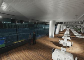 Sale a la luz la zona más lujosa del nuevo Bernabéu