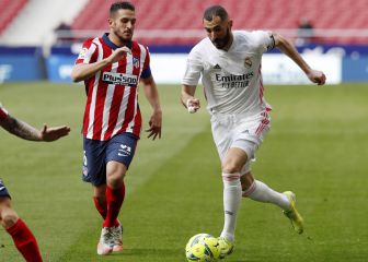 Benzema es otro ante el Atleti