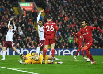Resumen y gol del Liverpool vs. Aston Villa de la Premier