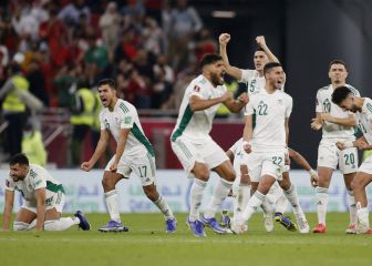 Argelia y Egipto completan el cuadro de semifinales